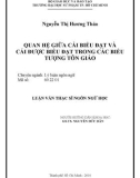 Luận văn Thạc sĩ Ngôn ngữ học: Quan hệ giữa cái biểu đạt và cái được biểu đạt trong các biểu tượng tôn giáo