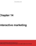 Lecture Advertisingandpromotion (2/e) – Chapter 14: Interactive marketing