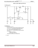 Báo cáo thực tập xưởng vô truyến – Mạch ổn áp