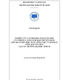 Luận văn Thạc sĩ Kinh tế: Nghiên cứu vai trò hòa giải xung đột của phong cách lãnh đạo chuyển dạng liên quan đến hiệu suất công việc và hành vi công dân tổ chức tại các trường Đại học TPHCM