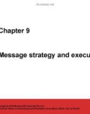 Lecture Advertisingandpromotion (2/e) – Chapter 9: Message strategy and execution