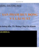 Thuyết trình: Các sản phẩm huy động vốn và lãi suất huy động của các ngân hàng