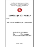 Khóa luận tốt nghiệp: Tái bảo hiểm và áp dụng tại Việt Nam