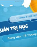 Tiểu luận: Thông tin trong quản trị