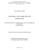 Tóm tắt luận văn Thạc sĩ Toán học: Tích phân ngẫu nhiên đối với Martingale