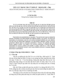 Báo cáo nghiên cứu khoa học: TIÊU CỰC TRONG THI CỬ THỜI LÊ - TRỊNH (1592 - 1786)