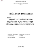 Khóa luận tốt nghiệp: Một số giải pháp nâng cao hiệu quả sử dụng đòn bẩy tại Công ty Cổ phần H-PEC Việt Nam