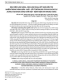 Đặc điểm lâm sàng, cận lâm sàng, kết quả điều trị nhiễm trùng vùng đầu - mặt - cổ ở trẻ em do Staphylococcus aureus tại khoa Răng Hàm Mặt - Bệnh viện Nhi Trung ương