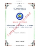 Khóa luận tốt nghiệp Quản trị kinh doanh: Hoàn thiện hoạt động phân phối sữa Vinamilk của Công ty TNHH MTV Gia Ngân