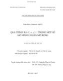 Luận án Tiến sĩ Vật lý: Quá trình rã h 0 → µ ±τ ∓ trong một số mô hình chuẩn mở rộng