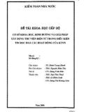 Cơ sở khoa học, định hướng và giải pháp xây dựng thư viện điện tử trong điều kiện tin học hóa các hoạt động của KTNN