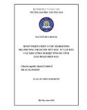 Luận án Tiến sĩ Kinh tế: Hoàn thiện chiến lược Marketing địa phương nhằm thu hút đầu tư lấp đầy các khu công nghiệp tỉnh Hà Tĩnh giai đoạn hiện nay