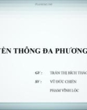 Đồ án tốt nghiệp: Tìm hiểu một số yêu cầu đặt ra với một phòng thu âm, để đảm bảo chất lượng âm thanh trong sản phẩm đa phương tiện