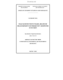 Abstract of doctor thesis in Mechanical engineering and Engineering mechanics: Crack detection in bars, beams by measurement of frequency response function