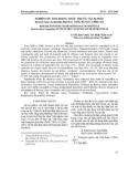 Báo cáo : nghiên cứu tính kháng thuốc trừ sâu của bọ phấn bemisia tabaci gennadius hại rau vùng hà nội và phụ cận
