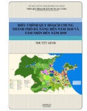 Báo cáo Điều chỉnh quy hoạch chung thành phố Đà Nẵng đến năm 2030 và tầm nhìn đến năm 2050