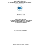 Luận văn Thạc sĩ Kinh tế: Ứng dụng quyền chọn chứng khoán để kinh doanh và phòng ngừa rủi ro trên Sở giao dịch chứng khoán TP.HCM