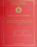 Khóa luận tốt nghiệp: Giải pháp tăng cường sự tham gia của các doanh nghiệp Việt Nam vào hệ thống logistics toàn cầu