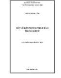 Luận văn Thạc sĩ Toán học: Một số lớp phương trình hàm trong số học