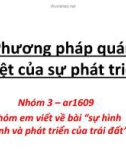 Đề tài: Phương pháp quán triệt của sự phát triển