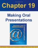 Lecture Business and administrative communication: Chapter 19 - Kitty O. Locker, Donna S. Kienzler