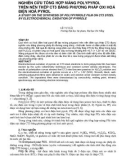 Báo cáo nghiên cứu khoa học: NGHIÊN CỨU TỔNG HỢP MÀNG POLYPYROL TRÊN NỀN THÉP CT3 BẰNG PHƯƠNG PHÁP OXI HOÁ ĐIỆN HOÁ PYROL