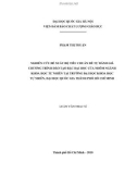 Nghiên cứu đề xuất bộ tiêu chuẩn để tự đánh giá chương trình đào tạo bậc đại học của nhóm ngành khoa học tự nhiên tại trường Đại học Khoa học Tự nhiên, Đại học Quốc gia thành phố Hồ Chí Minh