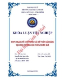 Khóa luận tốt nghiệp: Thực trạng tổ chức công tác kế toán tại công ty Xăng dầu Thừa Thiên Huế