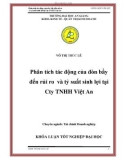 Luận văn Phân tích tác động của đòn bẩy đến rủi ro và tỷ suất sinh lợi tại Cty TNHH Việt An 