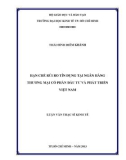 Luận văn Thạc sĩ Kinh tế: Hạn chế rủi ro tín dụng tại ngân hàng thương mại cổ phần Đầu tư và Phát triển Việt Nam