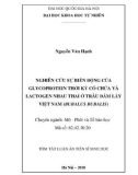 Tóm tắt luận án Tiến sĩ Sinh học: Nghiên cứu sự biến động của Glycoprotein thời kỳ có chửa và Lactogen nhau thai ở trâu đầm lầy Việt Nam (Bubalus Bubalis)