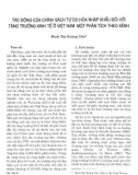 Báo cáo Tác động của chính sách tự do hóa nhập khẩu đối với tăng trưởng kinh tế ở Việt Nam: một phân tích theo kênh 