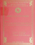 Khóa luận tốt nghiệp: Đánh giá hoạt động xuất khẩu hàng hóa của Việt Nam 1 năm sau khi gia nhập WTO