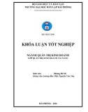 Khóa luận tốt nghiệp Kế toán - Kiểm toán: Hoàn thiện tổ chức kế toán vốn bằng tiền tại Công ty xăng dầu khu vực III