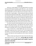 Đề tài 'Những biện pháp chủ yếu nhằm duy trì và mở rộng thị trường tiêu thụ sản phẩm ở công ty Cổ phần lâm sản Nam Định'