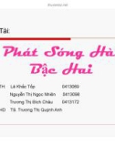 Bài thuyết trình Phát sóng hài bậc hai