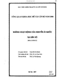 Tổng quan đề tài cấp bộ năm 2006: Những hoạt động của Nguyễn Ái Quốc tại Liên Xô