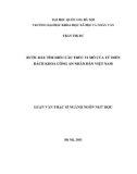 Luận văn Thạc sĩ Ngôn ngữ học: Bước đầu tìm hiểu cấu trúc vi mô của Từ điển bách khoa Công an nhân dân Việt Nam