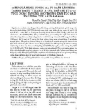 Hiệu quả tăng cường đa vi chất lên tình trạng thiếu vitamin A của trẻ gái từ 11-13 tuổi ở các trường phổ thông dân tộc bán trú tỉnh Yên Bái năm 2019