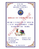 Khóa luận tốt nghiệp Kinh tế và phát triển: Hiệu quả sử dụng vốn đầu tư xây dựng cơ bản từ Ngân sách nhà nước trên địa bàn huyện Hướng Hóa