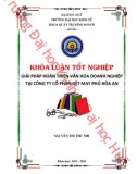 Khóa luận tốt nghiệp: Giải pháp hoàn thiện văn hóa doanh nghiệp tại Công ty cổ phần Dệt may Phú Hòa An