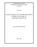 Luận văn Thạc sĩ Khoa học: Lý thuyết lượng tử về ảnh hưởng sóng điện từ lên hiệu ứng âm điện từ trong siêu mạng pha tạp