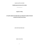 Luận văn Thạc sĩ Khoa học: Lý thuyết lượng tử về hiệu ứng Hall trong Dây lượng tử với hố thế hình chữ nhật cao vô hạn