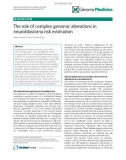 báo cáo khoa học: The role of complex genomic alterations in neuroblastoma risk estimation