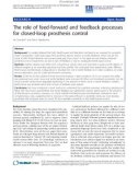 Báo cáo khoa hoc: The role of feed-forward and feedback processes for closed-loop prosthesis control