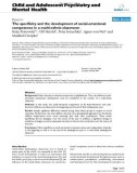 Báo cáo y học: The specificity and the development of social-emotional competence in a multi-ethnic-classroom