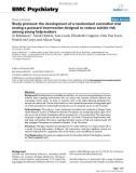 Báo cáo y học: Study protocol: the development of a randomised controlled trial testing a postcard intervention designed to reduce suicide risk among young help-seekers