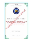 Khóa luận tốt nghiệp Kế toán-Tài chính: Thực trạng công tác kế toán tập hợp chi phí sản xuất và tính gía thành sản phẩm tại công ty cổ phần Kỹ nghệ Thực phẩm Á Châu