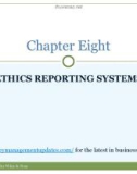 Lecture note Business Ethics: How to design and manage ethical organizations: Chapter 8 - Denis Collins