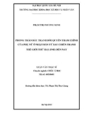 Luận văn Thạc sĩ Châu Á học: Phong trào đấu tranh đòi quyền tham chính của phụ nữ ở Nhật Bản từ sau chiến tranh thế giới thứ hai (1945) đến nay